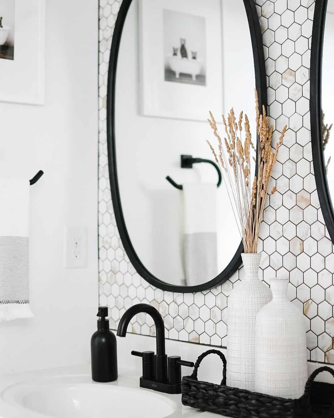 Incorporate Organic Shape with Textured White Vases
