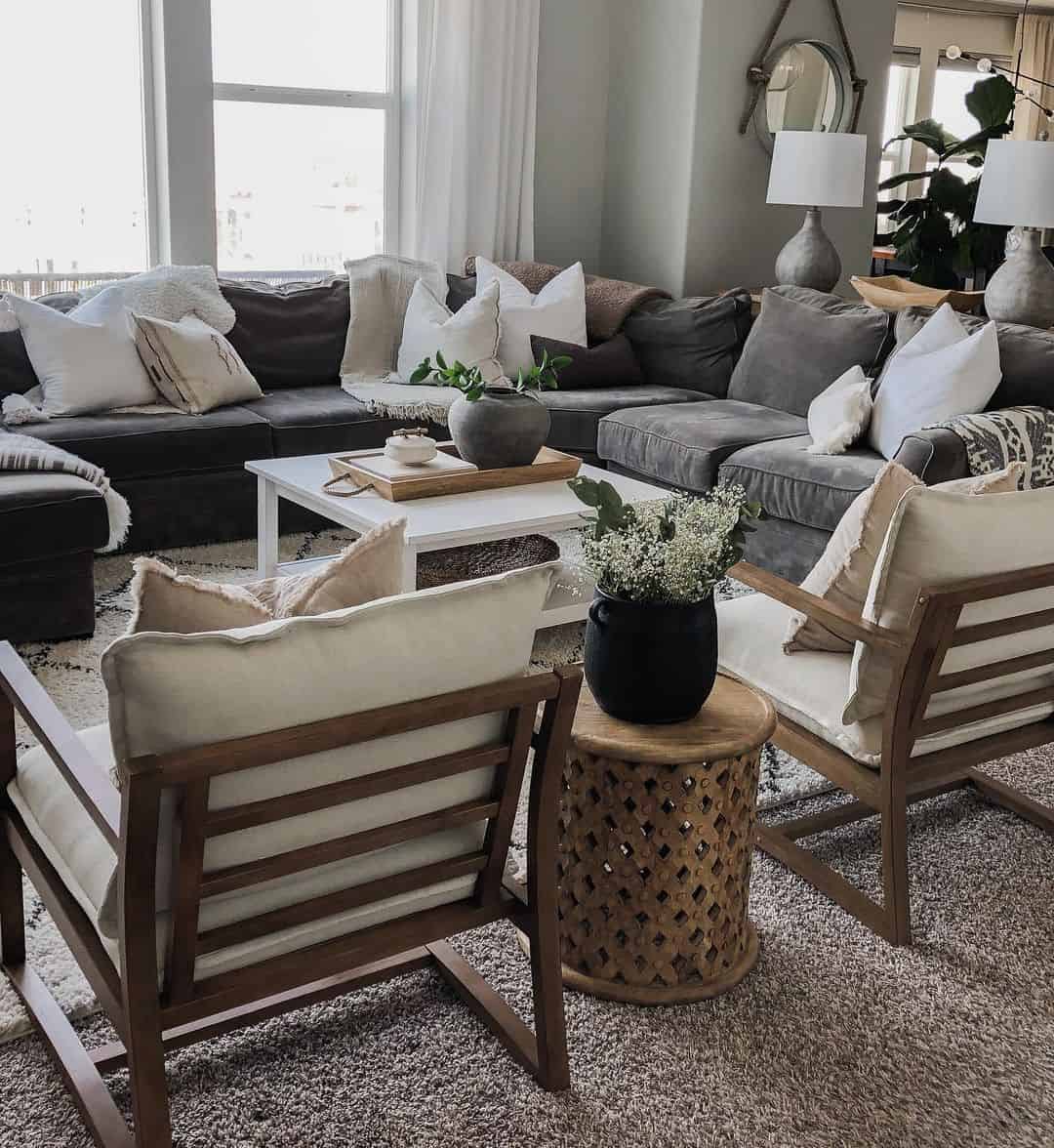 Introduce Global Flair with a Carved Wooden Side Table