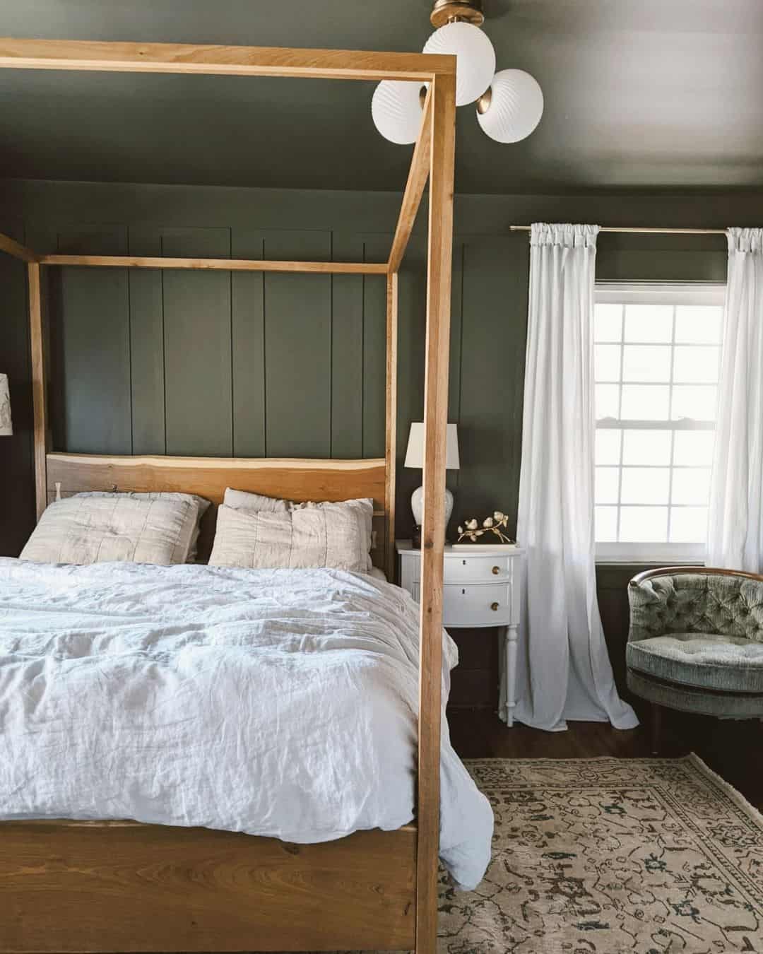 Live-Edge Headboard Brings Nature Indoors