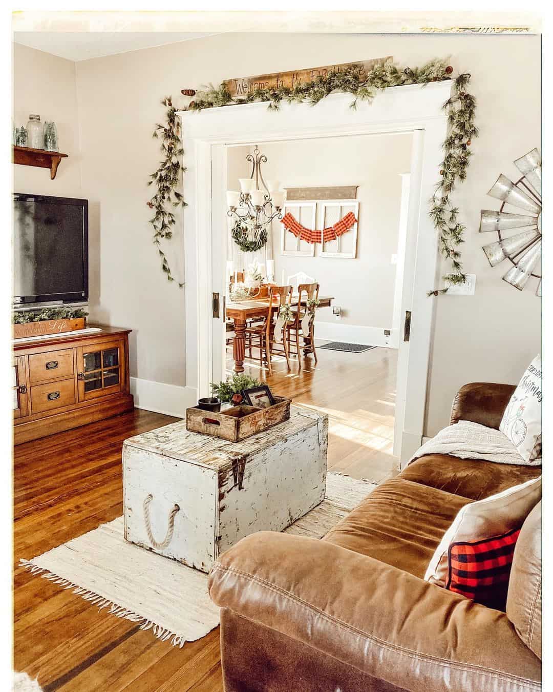 Unique Storage as a Coffee Table