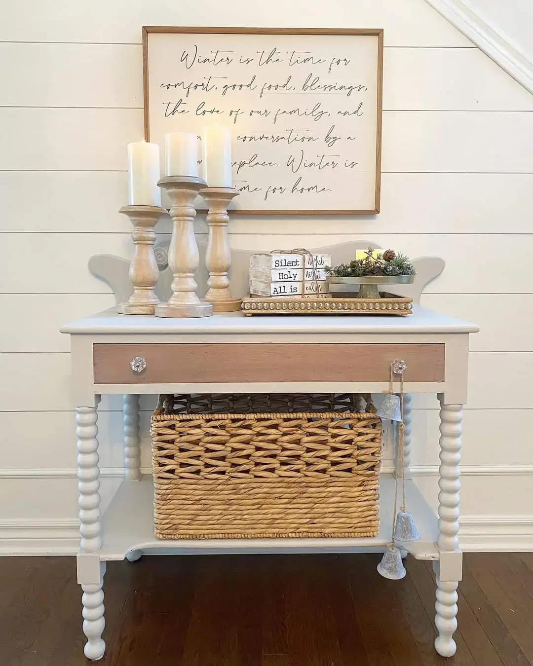 Three-Tiered Candlesticks for a Cozy Vignette