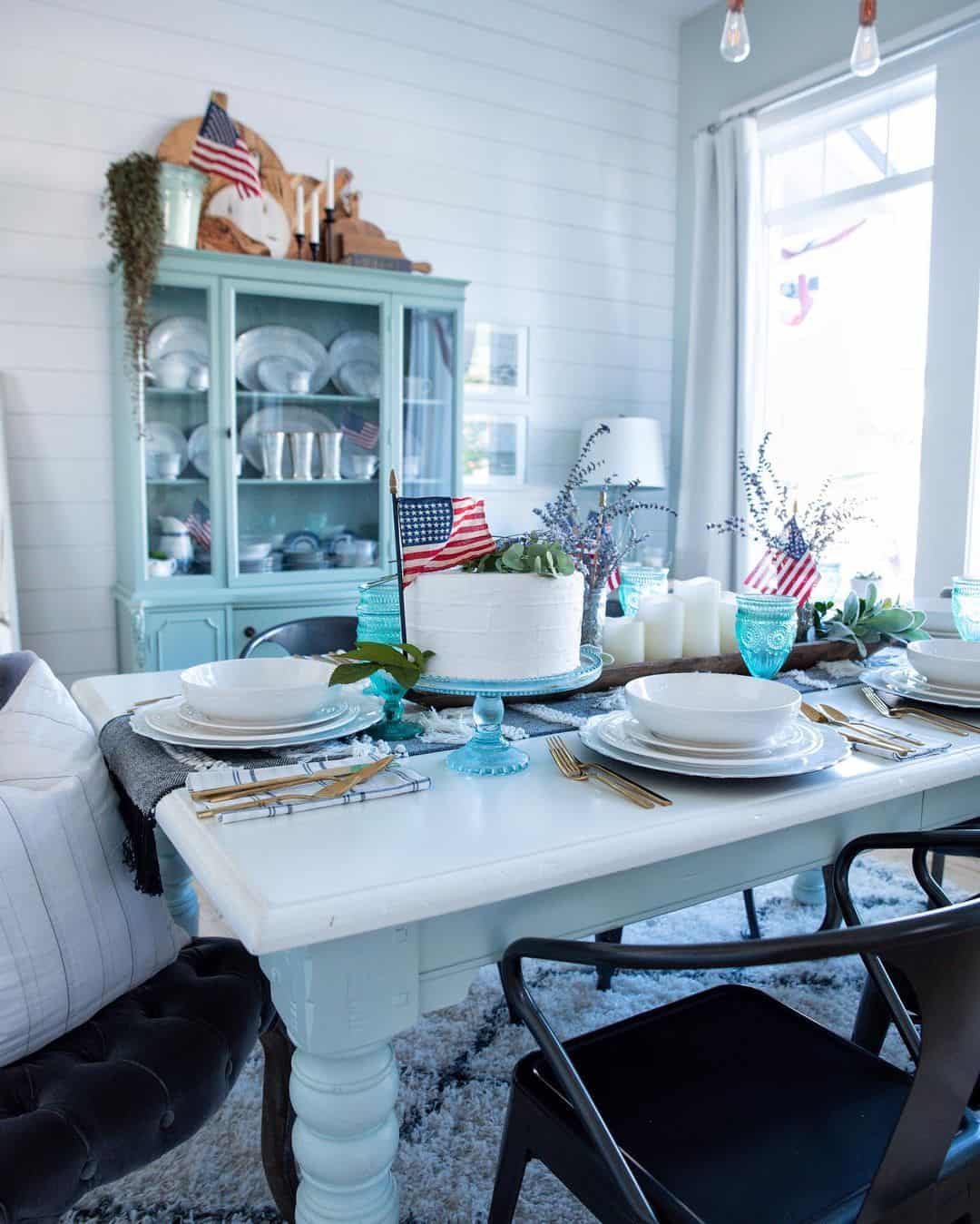 Incorporate American Flags for Festive Flair