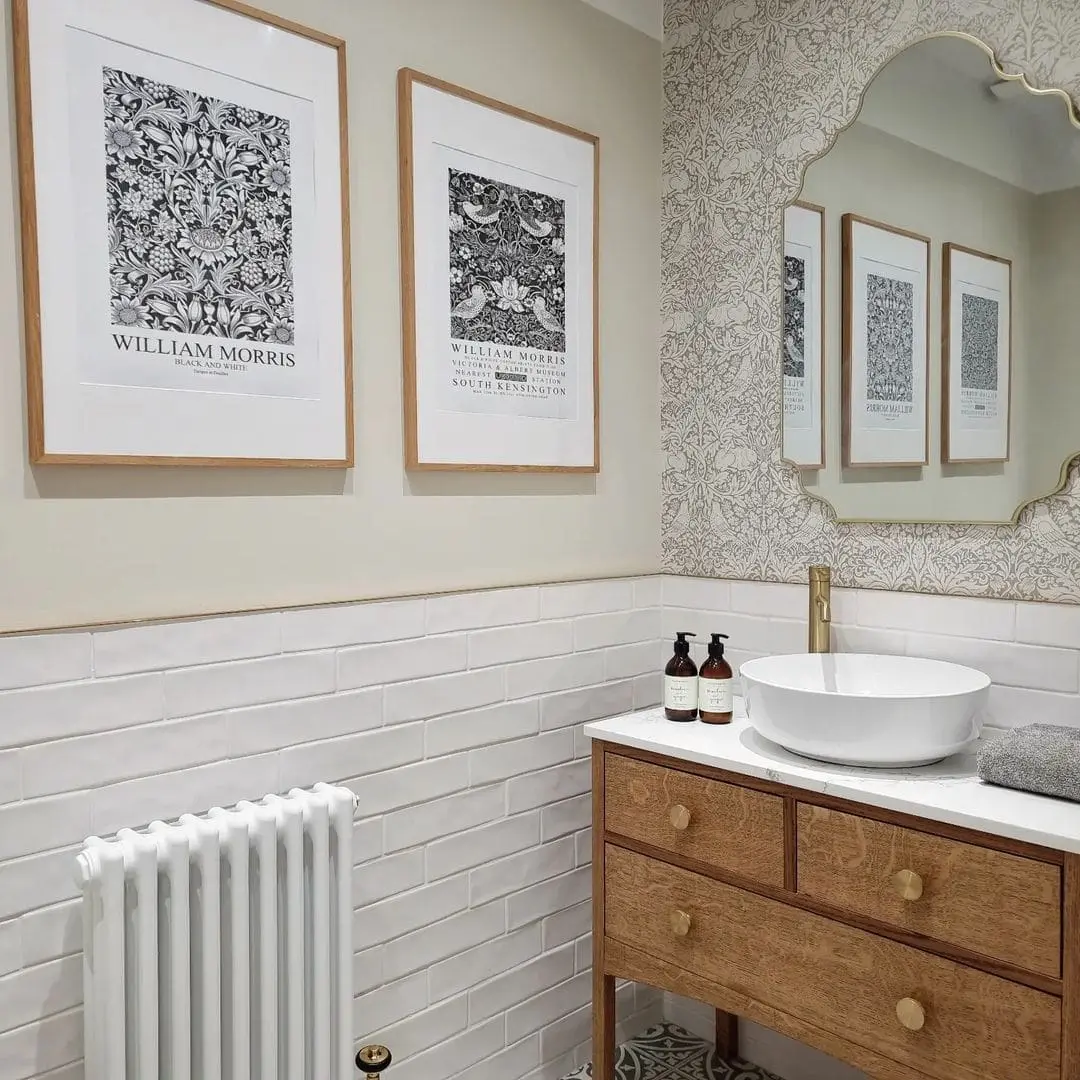 Frame Your Vanity with William Morris Prints