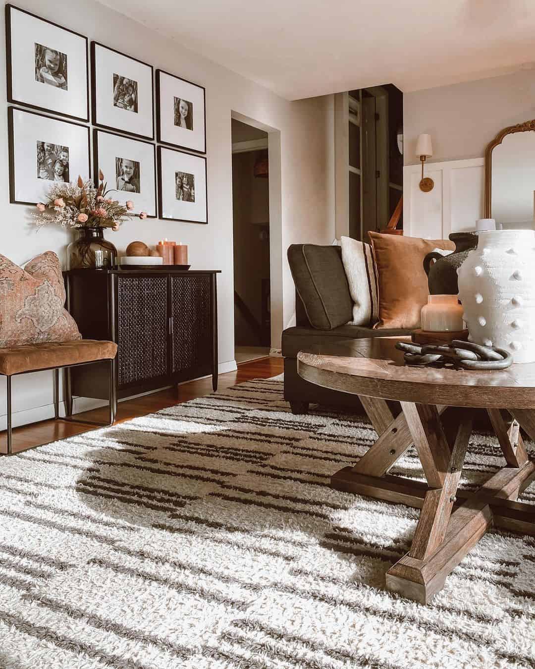Rustic X-Leg Table with Thick Top