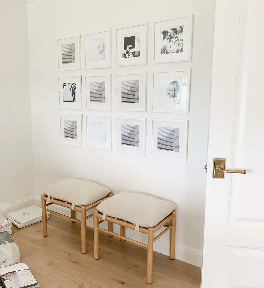 Achieve a Balanced Grid with Twelve Identical White Frames