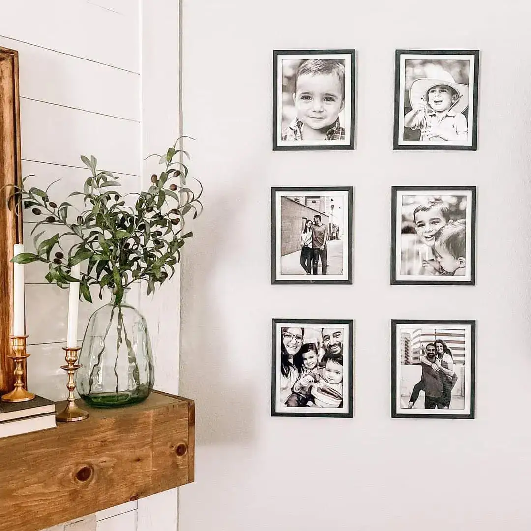 Showcase Cherished Memories in a Grid of Six Photos