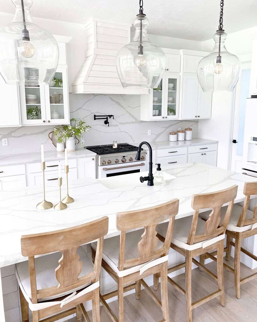 Open and Airy with Oversized Bell Jars