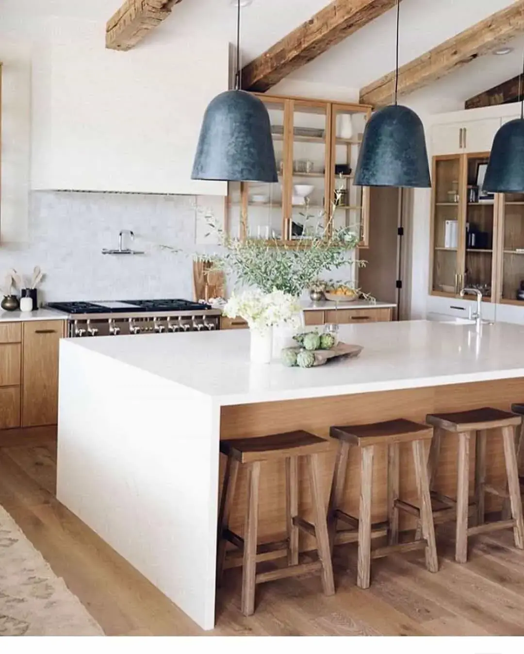 Sculptural Drama with Bell-Shaped Pendants