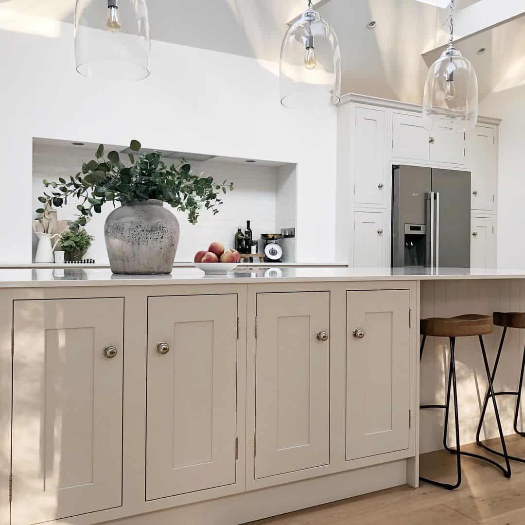 Clear Bell Pendants Add Airy Light