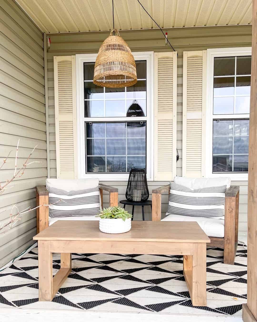 Introduce a Touch of Nature with a Succulent on a Wood Table