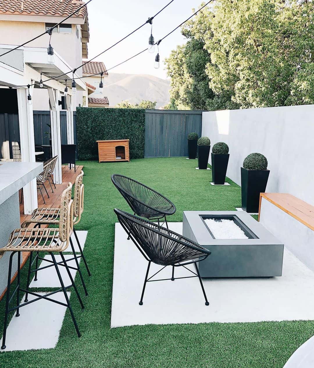 Modern Fire Pit Anchors Your Outdoor Seating