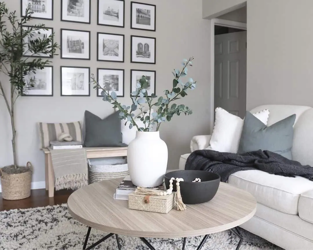 Soften Your Table with Eucalyptus in a White Vase