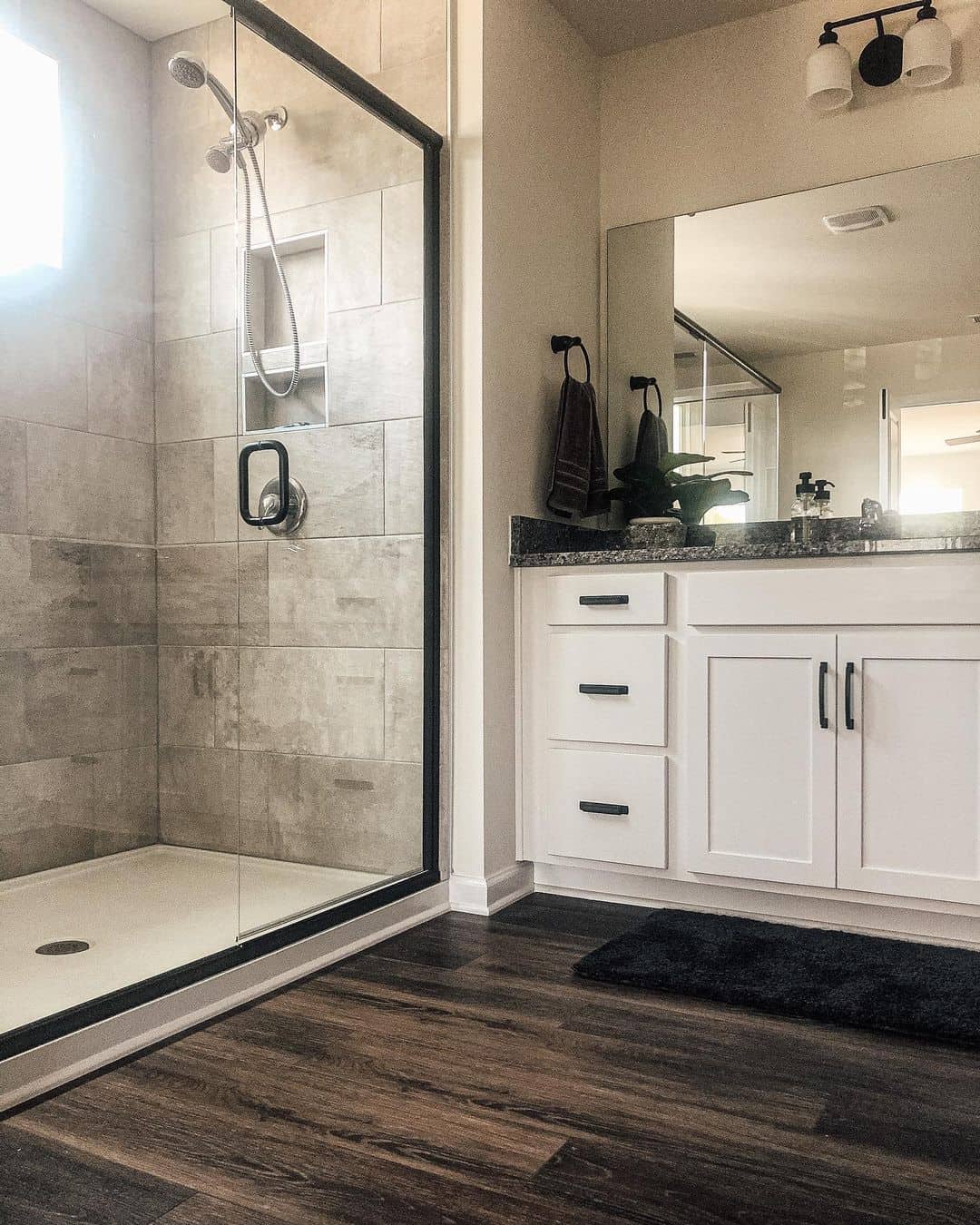 Subtle Recessed Shelf for Essentials