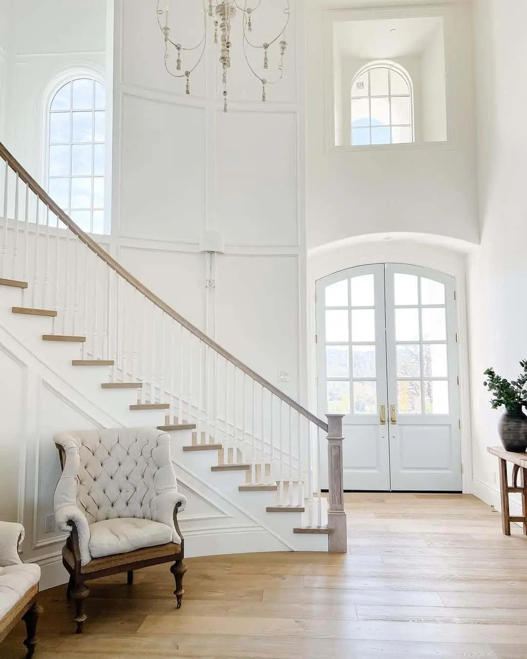 Maximize Natural Light with Tall Arched Windows