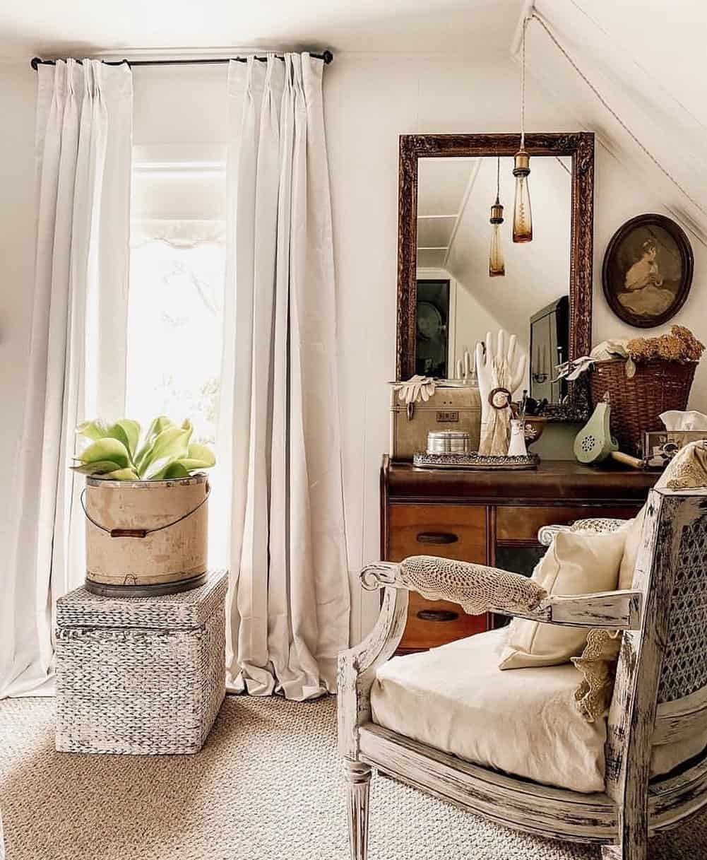 Incorporate Vintage Charm with a Distressed Armchair