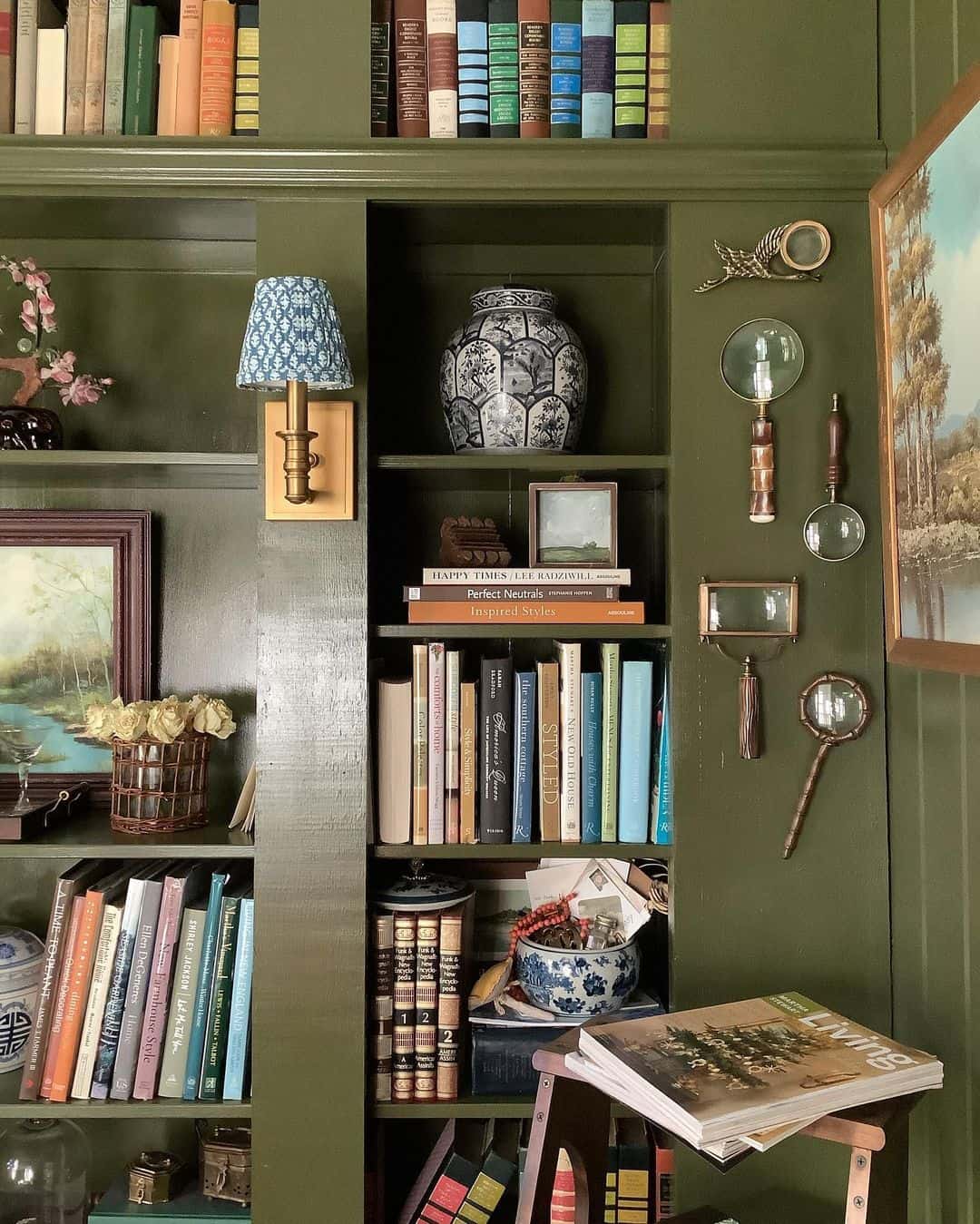 Decorative Magnifying Glasses Add Whimsical Charm to Wall Space
