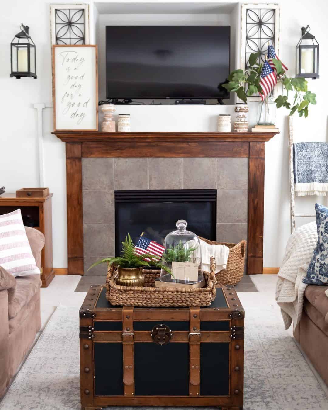 Trunk Coffee Table for Statement Storage
