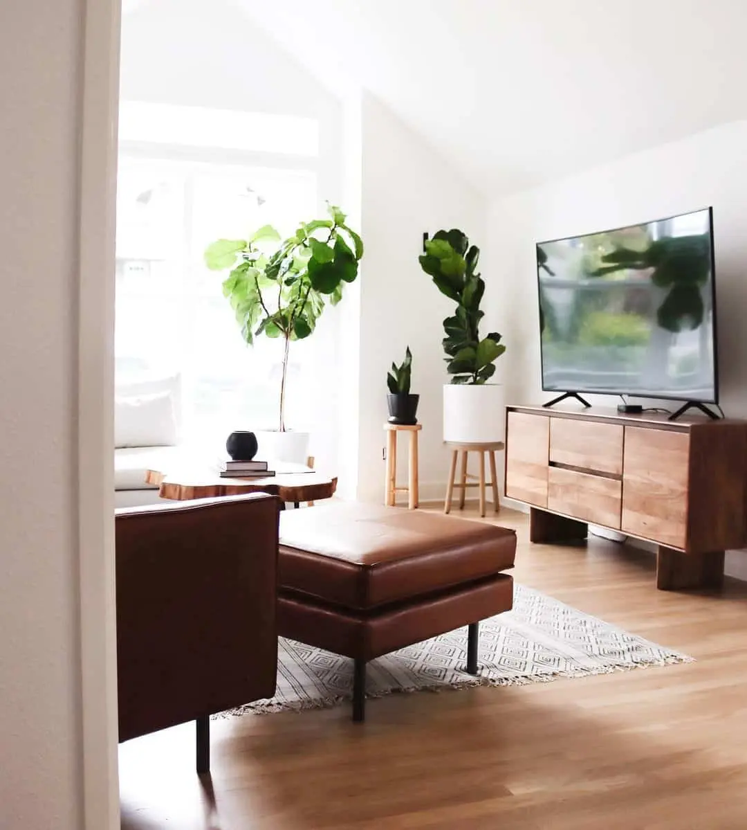Pair Leather and Wood for Rustic Warmth