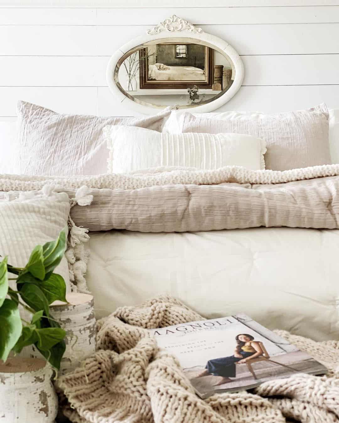 Reflect Light with an Ornate Oval Mirror
