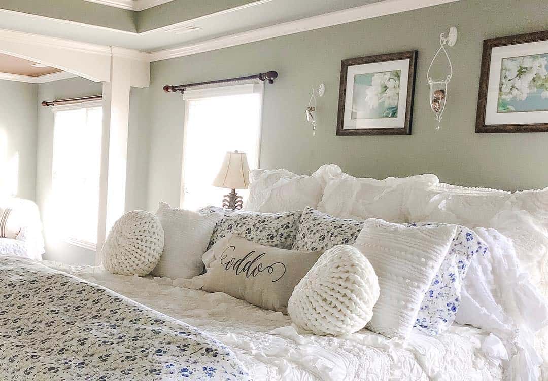Soften the Space with Two Framed Floral Prints