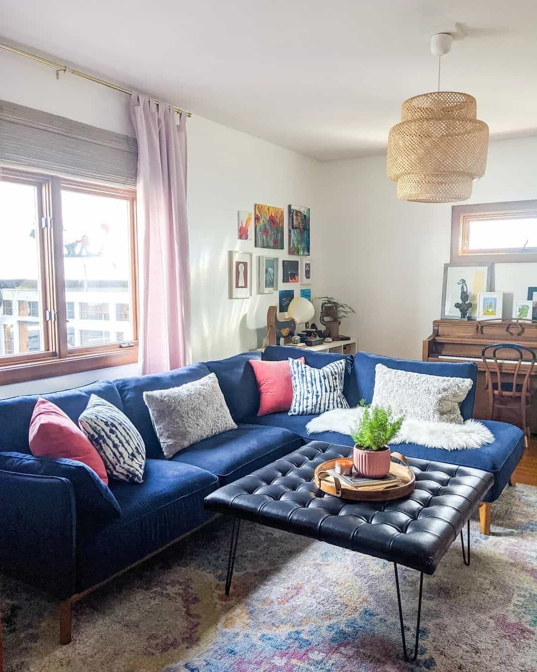 Unify Your Space with an Abstract Rug Pattern