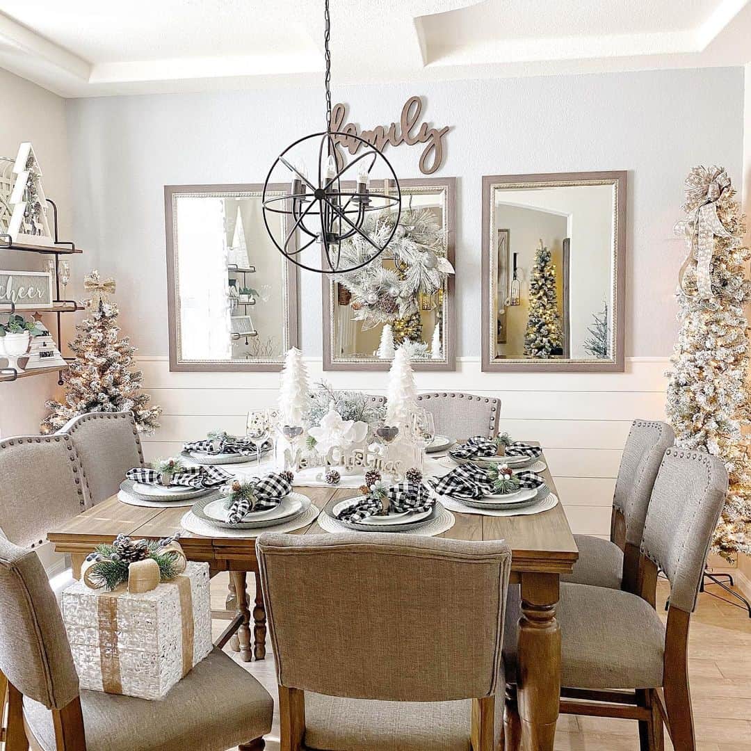 Cozy Fall Tablescape with Buffalo Check