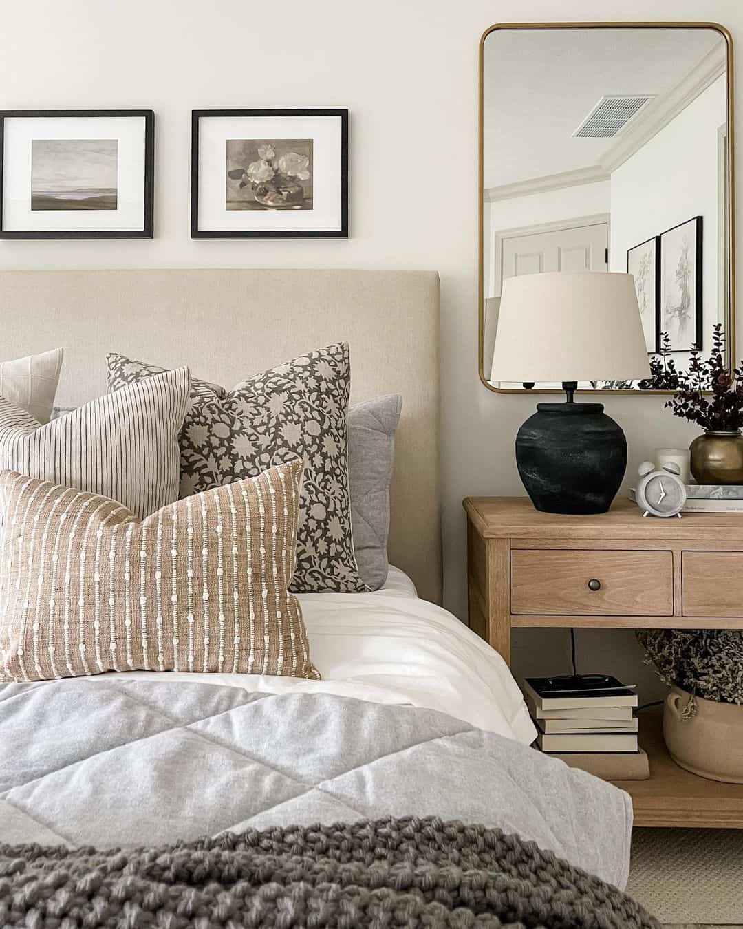 Textured Lumbar Pillow Adds Natural Warmth to Bedding