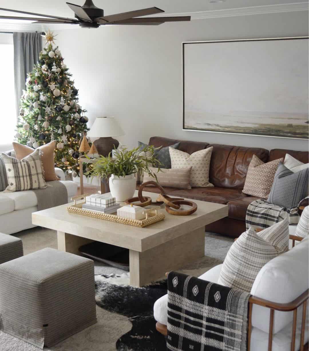 Style a Stone-Look Table with Natural Textures