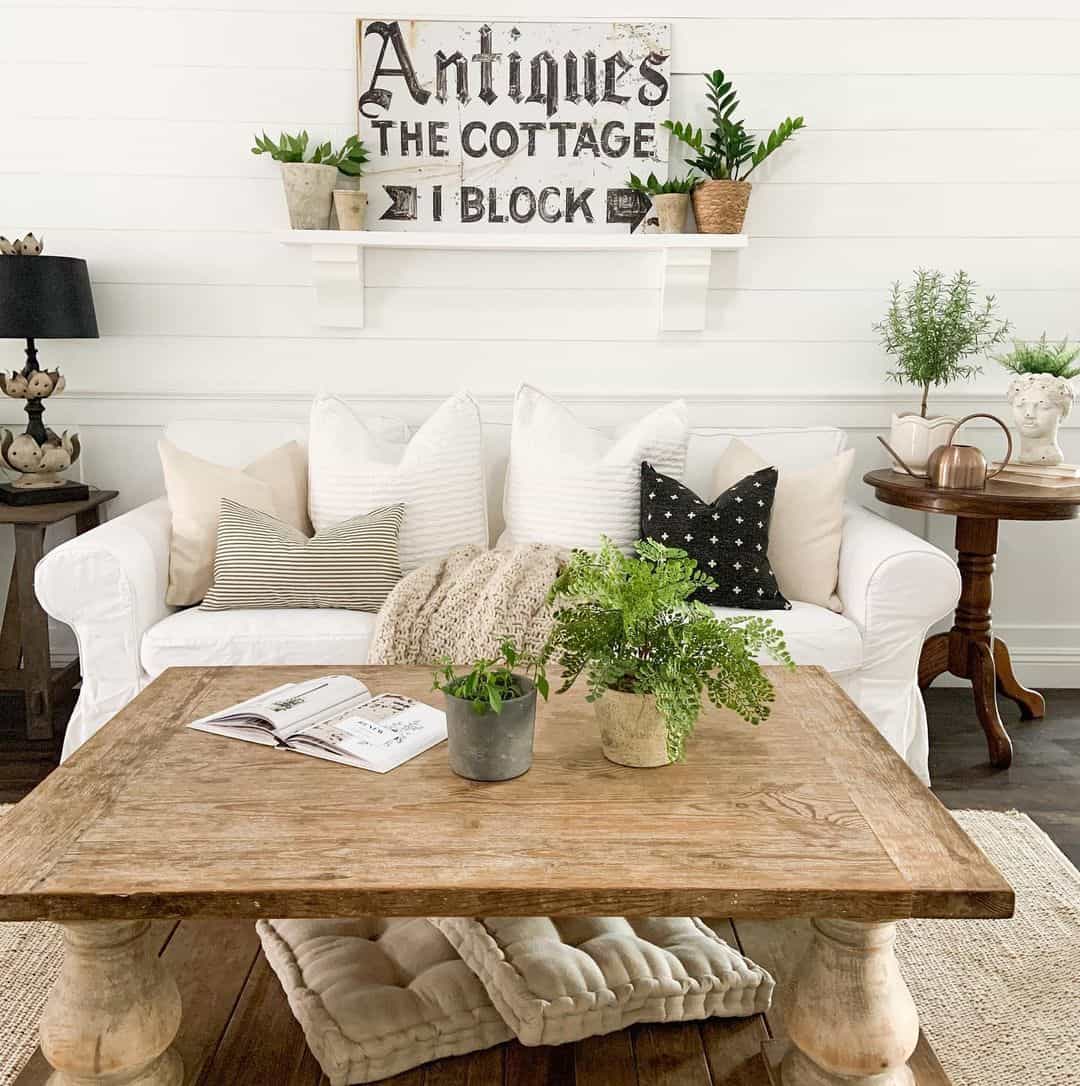 Offer Casual Seating with Stacked Floor Cushions