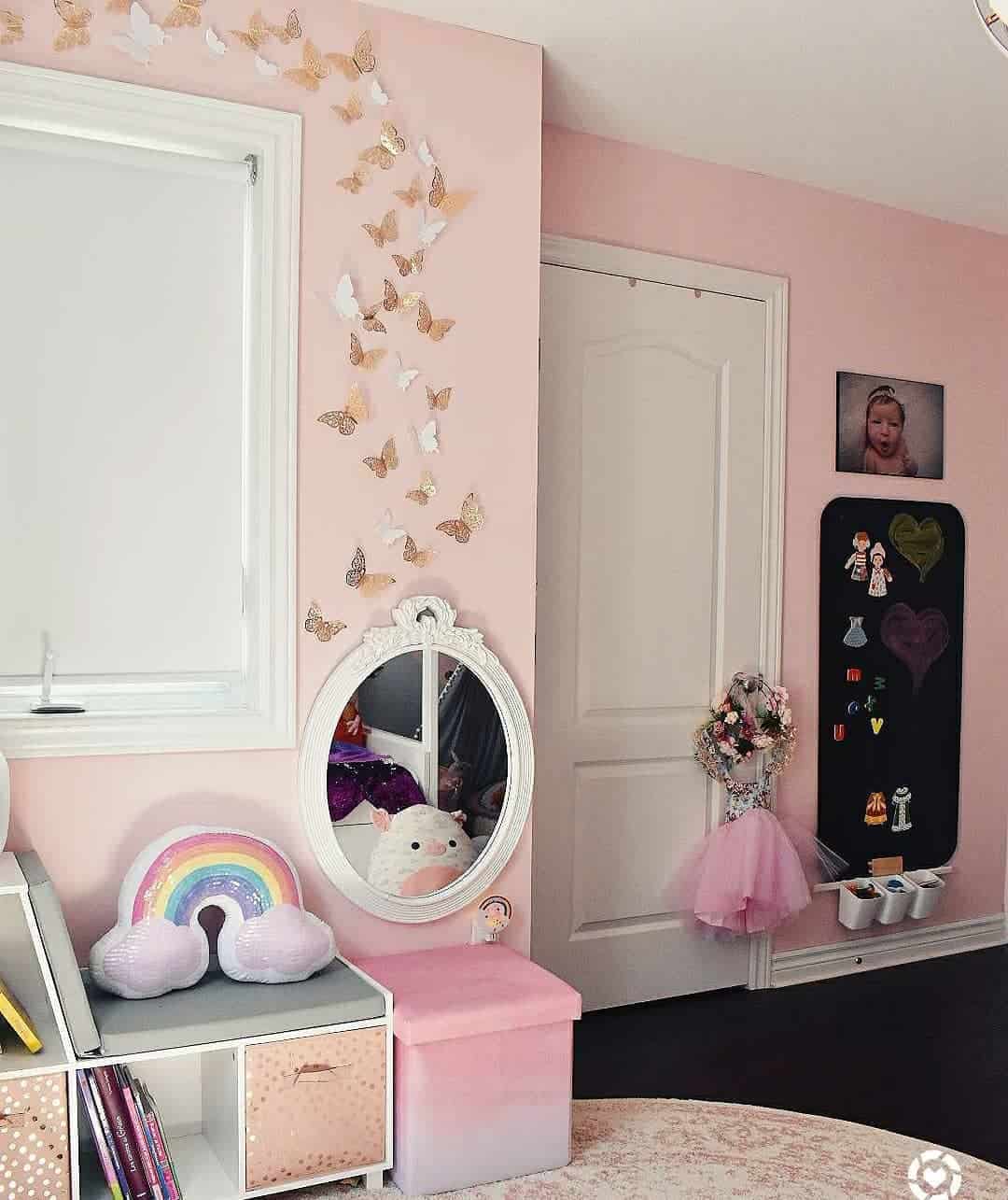 Butterfly Wall Decals Create a Whimsical Ascent