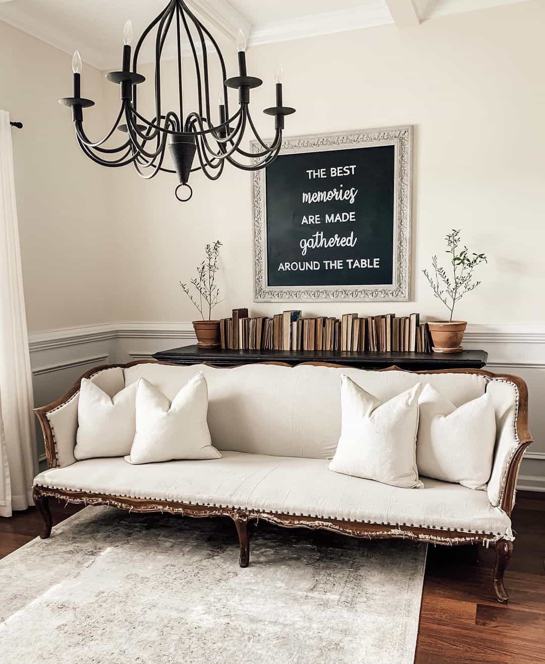 Layer Vintage Books for a Textured Backdrop
