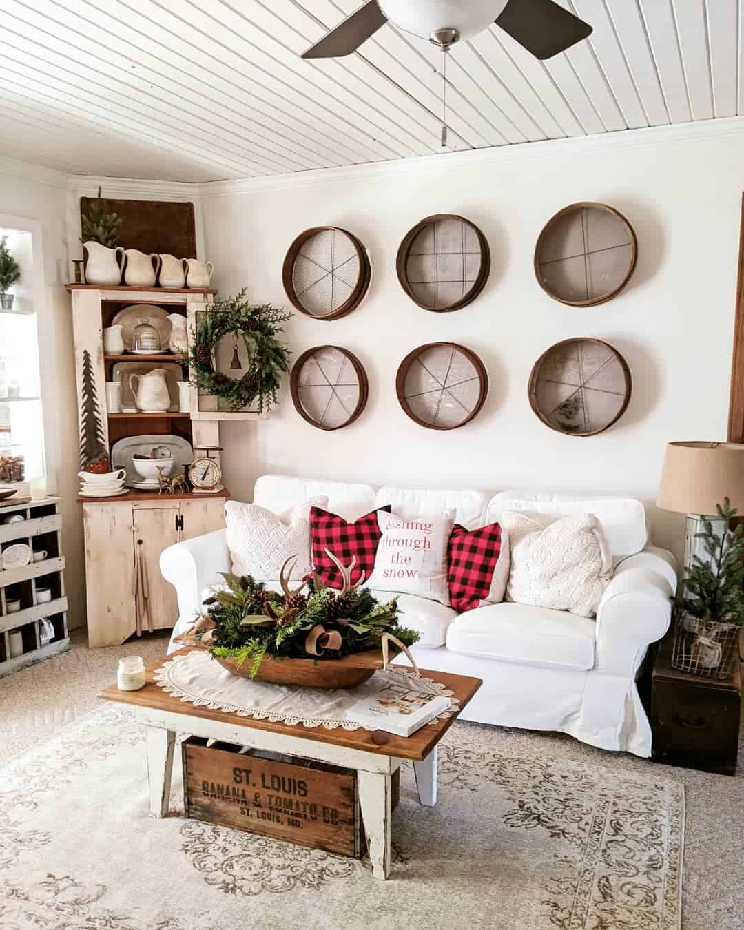 Vintage Crate Base for Rustic Coffee Table