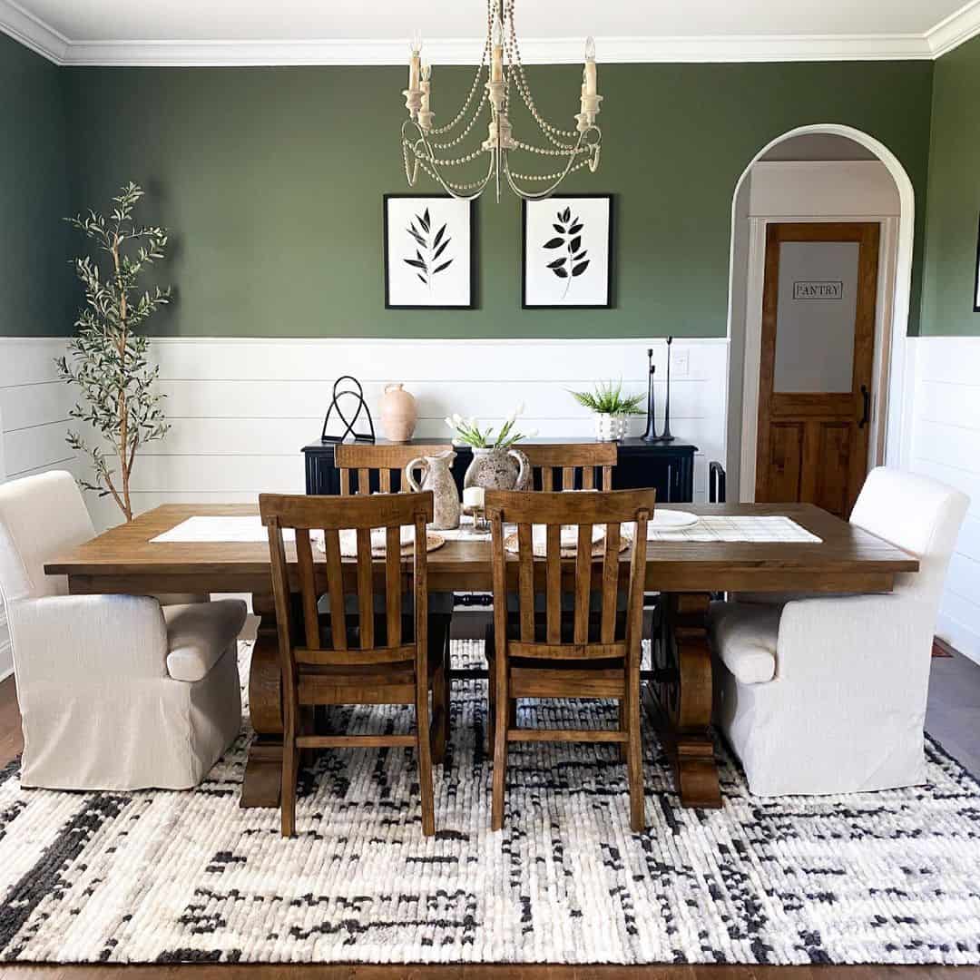 Frame an Archway with Simple Botanical Prints