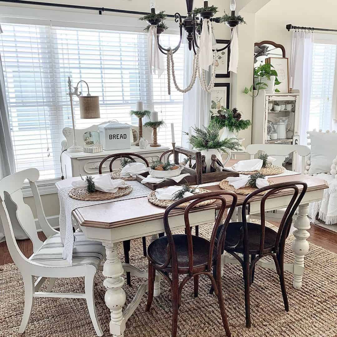 Highlight Your Table's Two-Toned Natural Finish