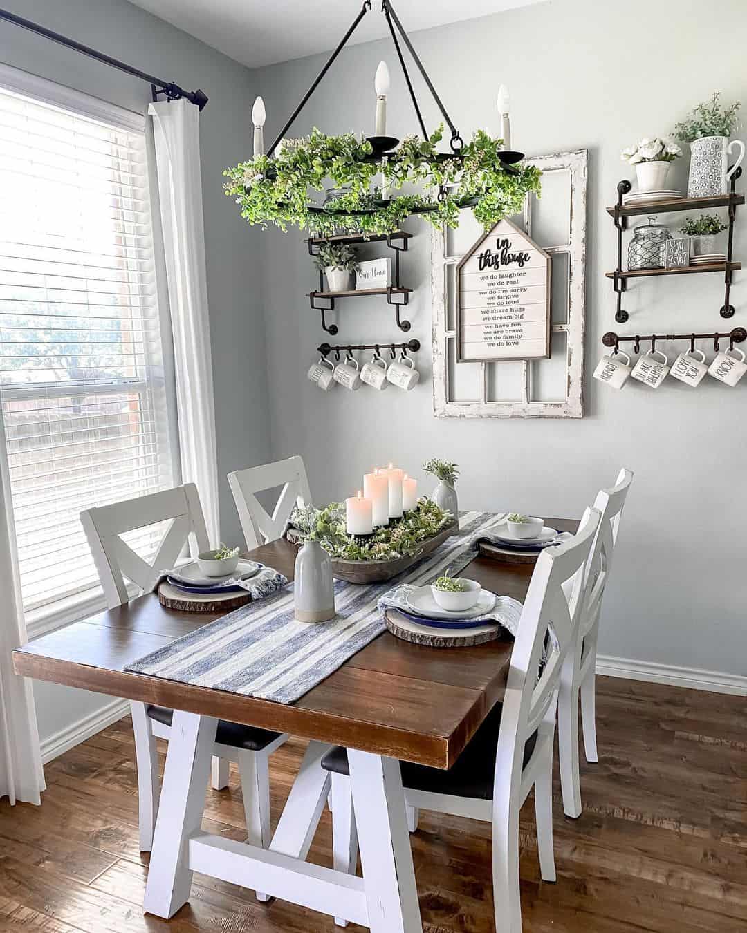 Ground Your Table with Chunky White A-Frame Legs