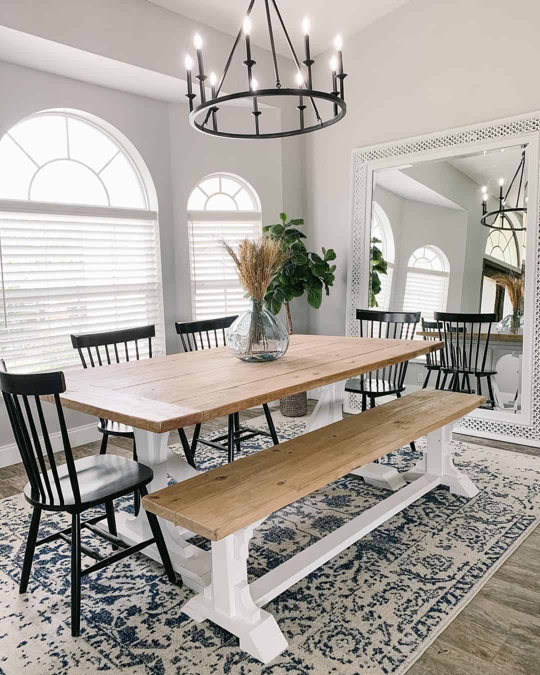 Substantial White Pedestal Base for Natural Wood