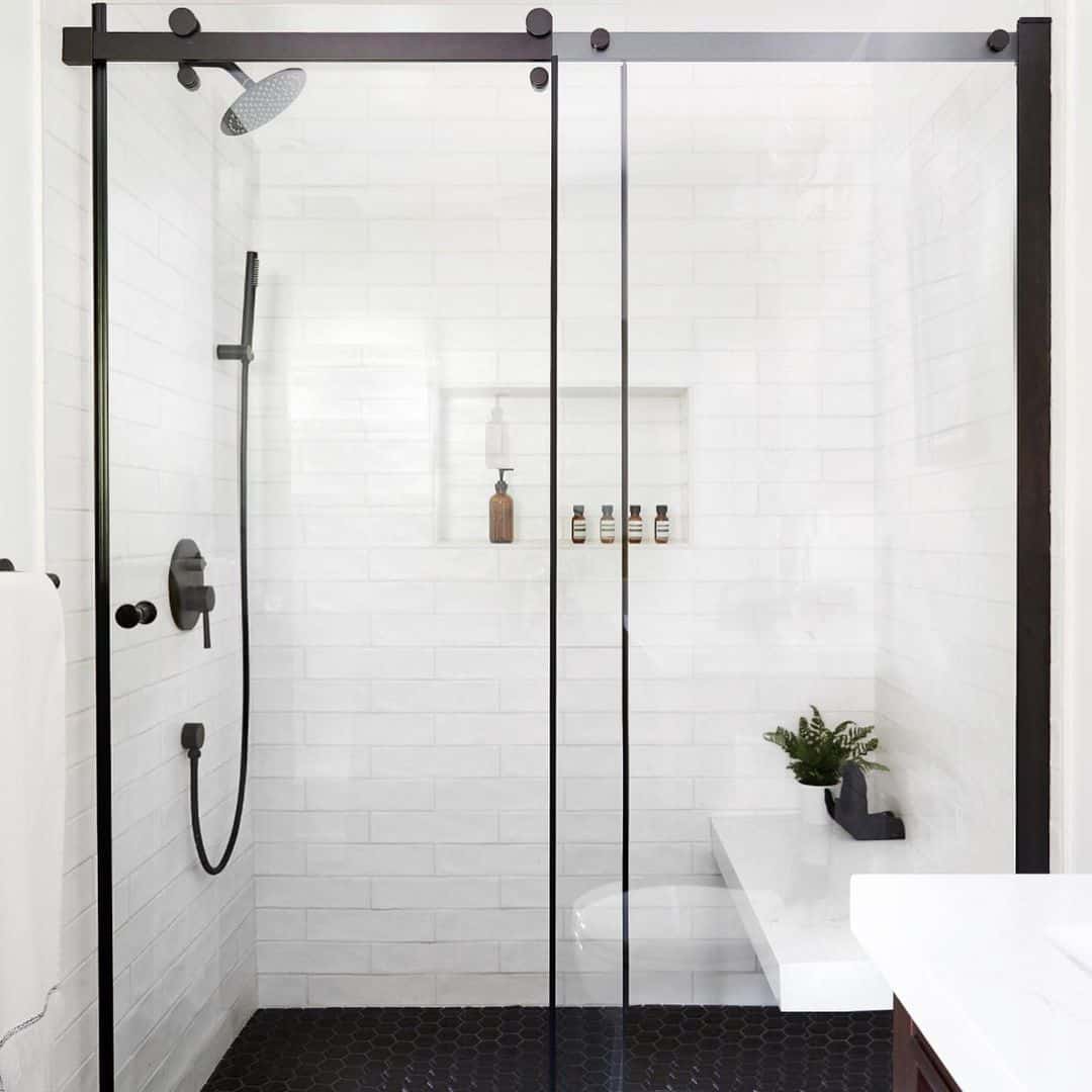 Recessed Niches Organize Shower Essentials