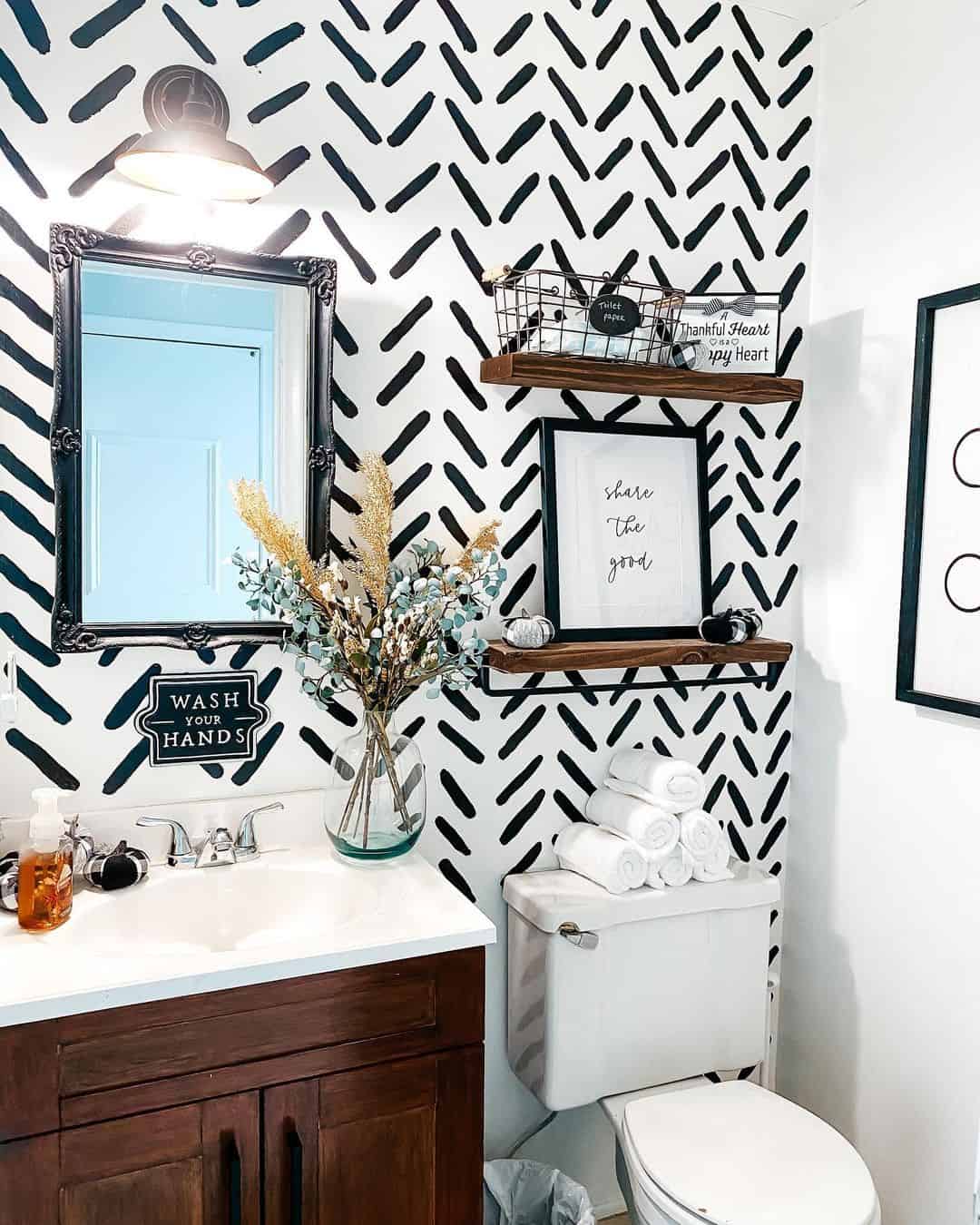 Energize Your Space with Brushstroke Wallpaper