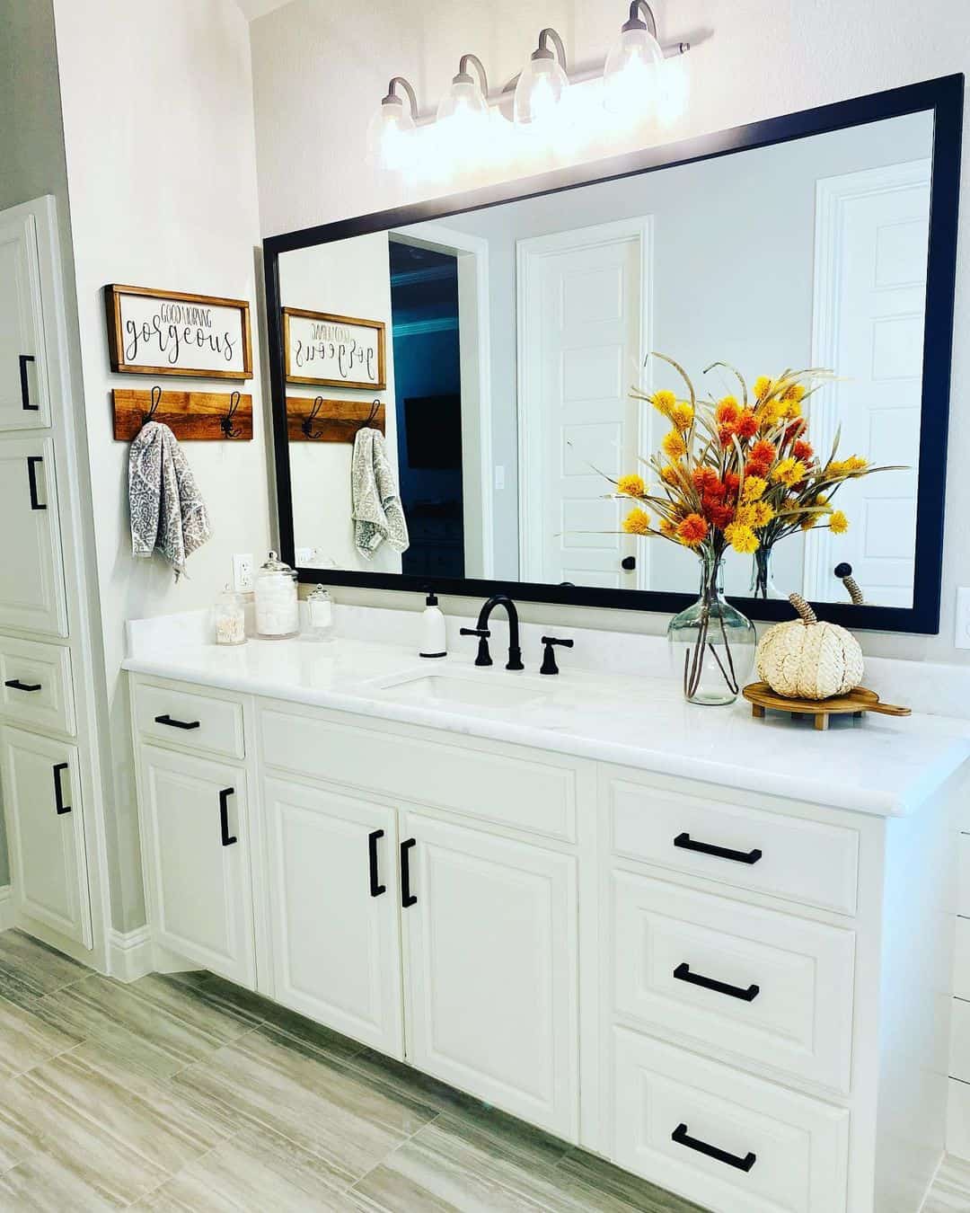 Wooden Coat Racks Add Rustic Charm to White Walls
