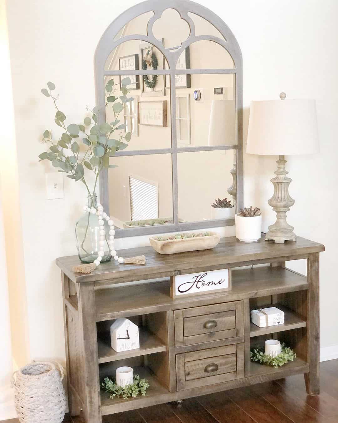 Reflect Your Gallery Wall with an Arched Mirror