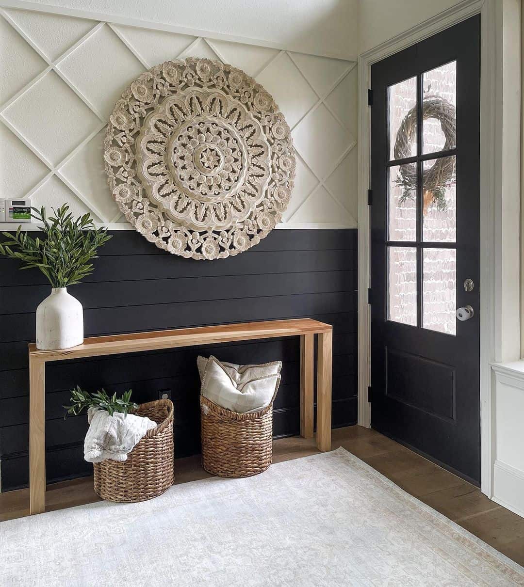 Introduce Bohemian Texture with Carved Mandala Art