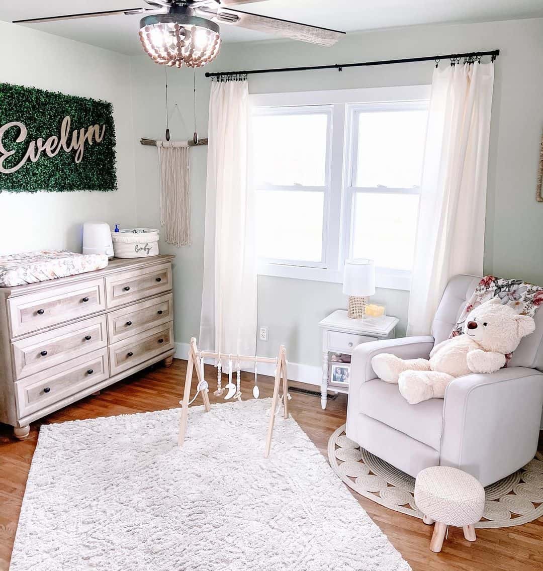 Boxwood Wall Creates A Natural Backdrop For A Personalized Name